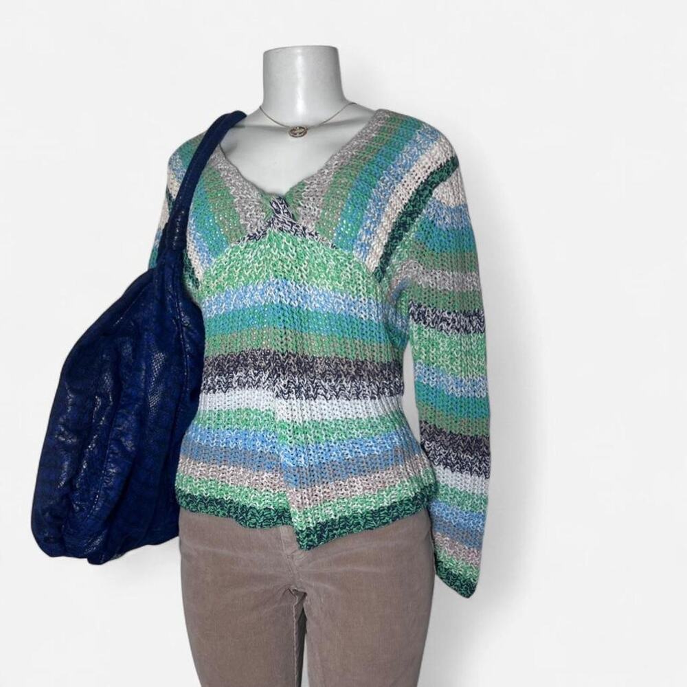 Vintage cotton sweater cousin johnny thrashes distressed fairy grunge 80s retro